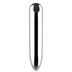 MyPlayToys Mini Vibro Bull Silver 9 x 2cm Argenté